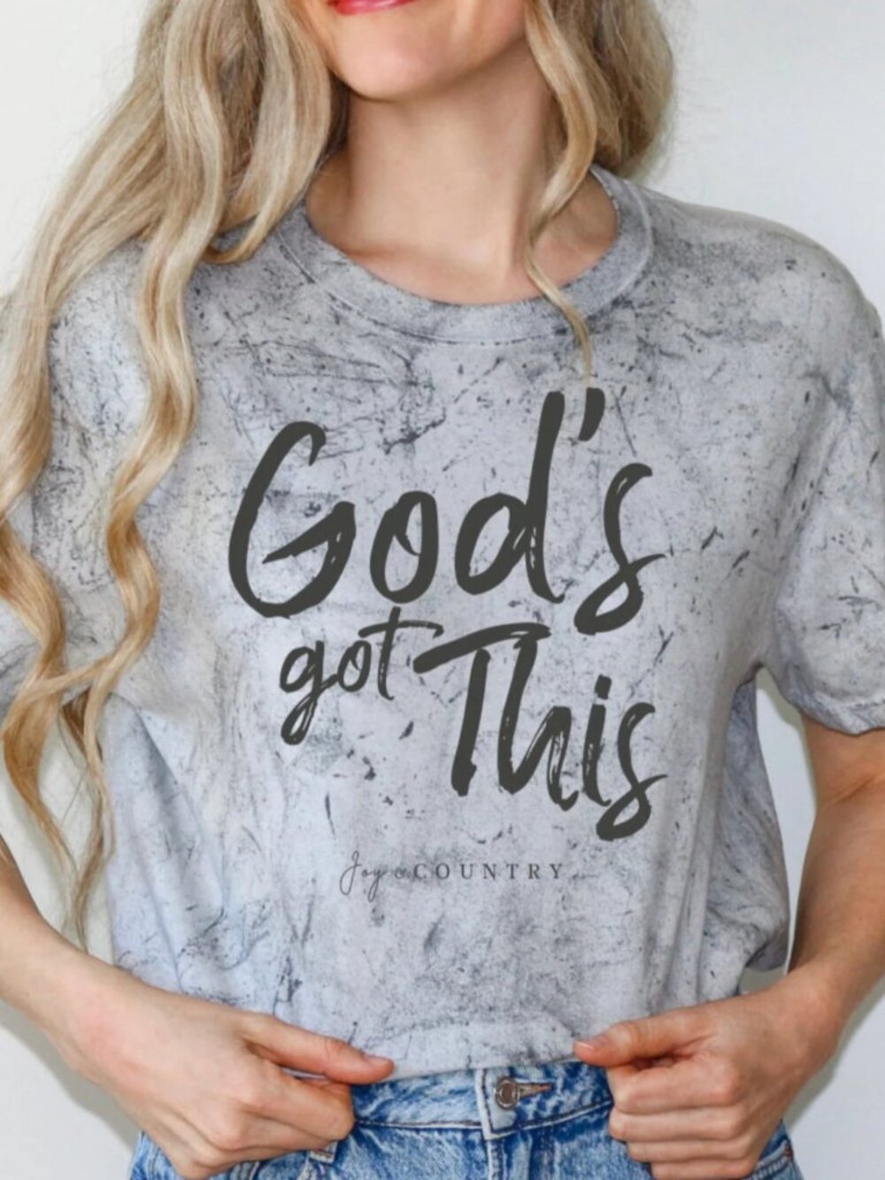 God's Got This Tie-Dye - Premium Unisex Heavyweight Crew-Neck Tee